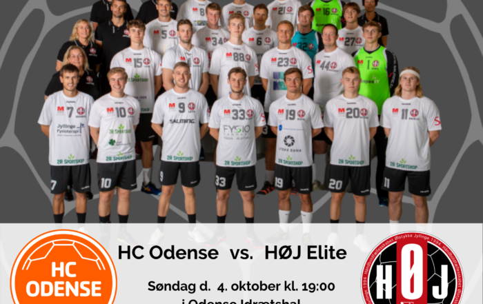 HC Odense vs. HØJ Elitehåndbold kampoptakt