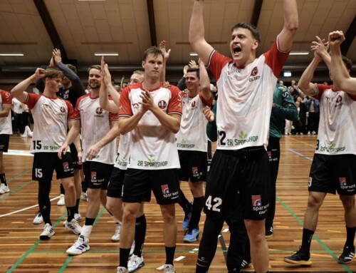 Magisk aften i Ølstykke Hallen, da HØJ herrerne slog Skive fH!